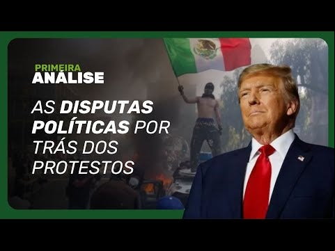 Os protestos contra as medidas de deportação de imigrantes nos Estados Unidos chegaram ao quarto dia em Los Angeles
