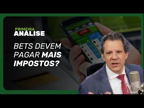 As propostas am pelo aumento tributário de bets e do corte de isenções fiscais