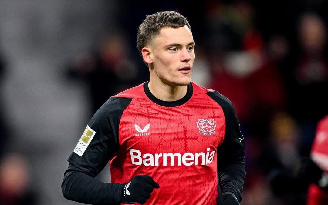 Florian Wirtz em ação pelo Bayer Leverkusen (Foto: Reprodução/Instagram)