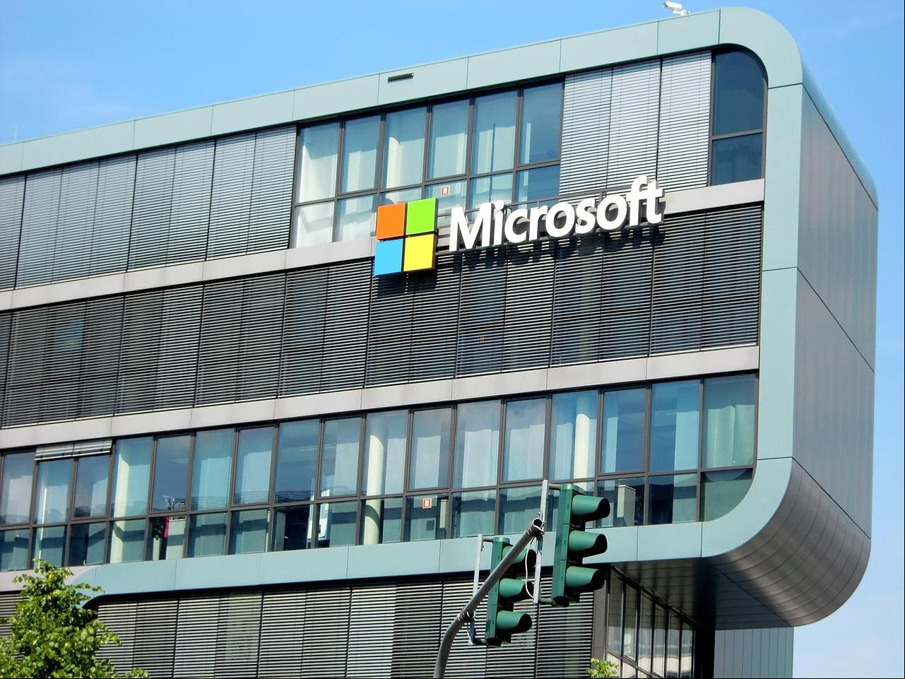 Fachada da Microsoft