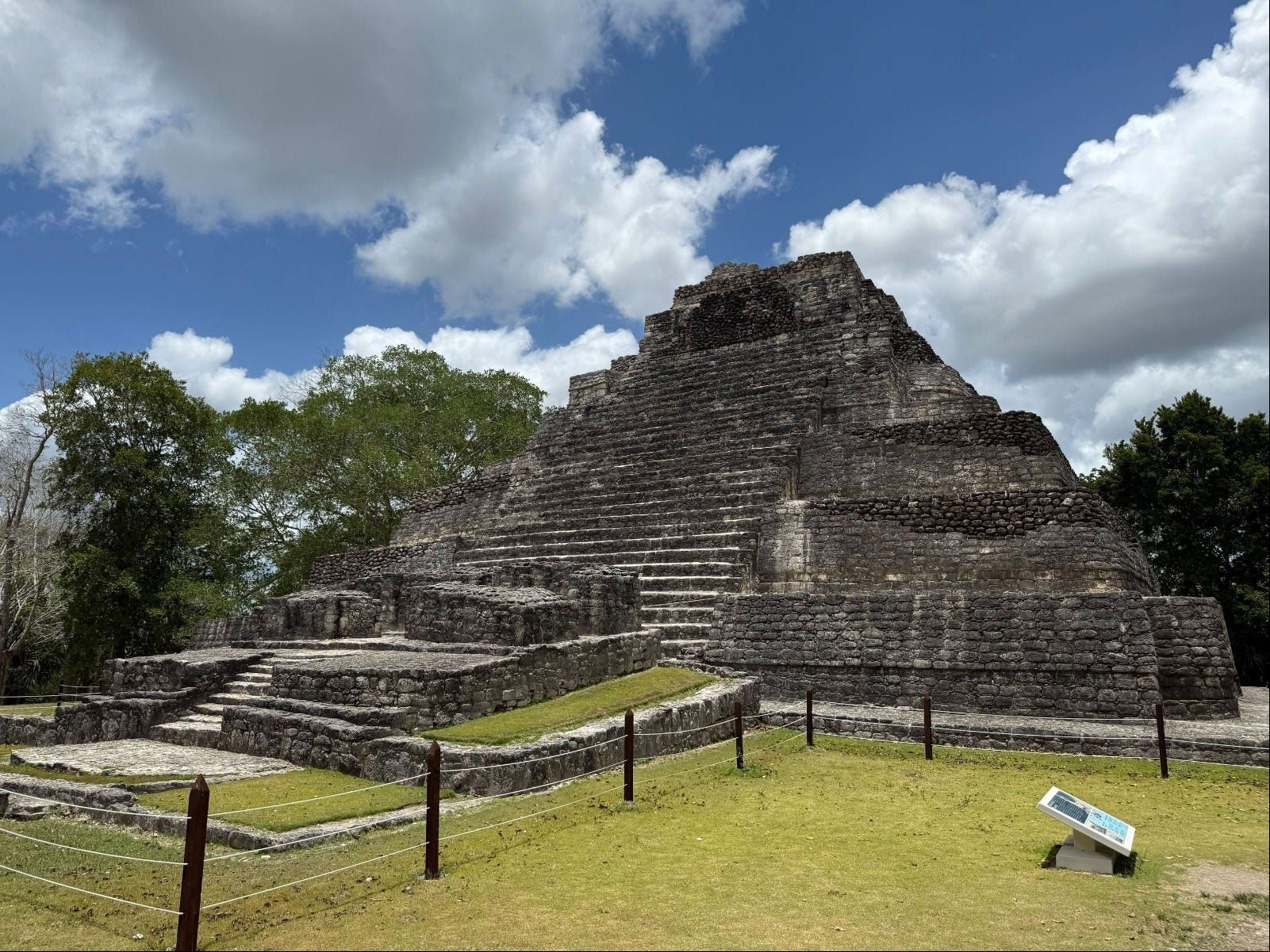 As ruínas maias de Chacchoben, na Costa Maya